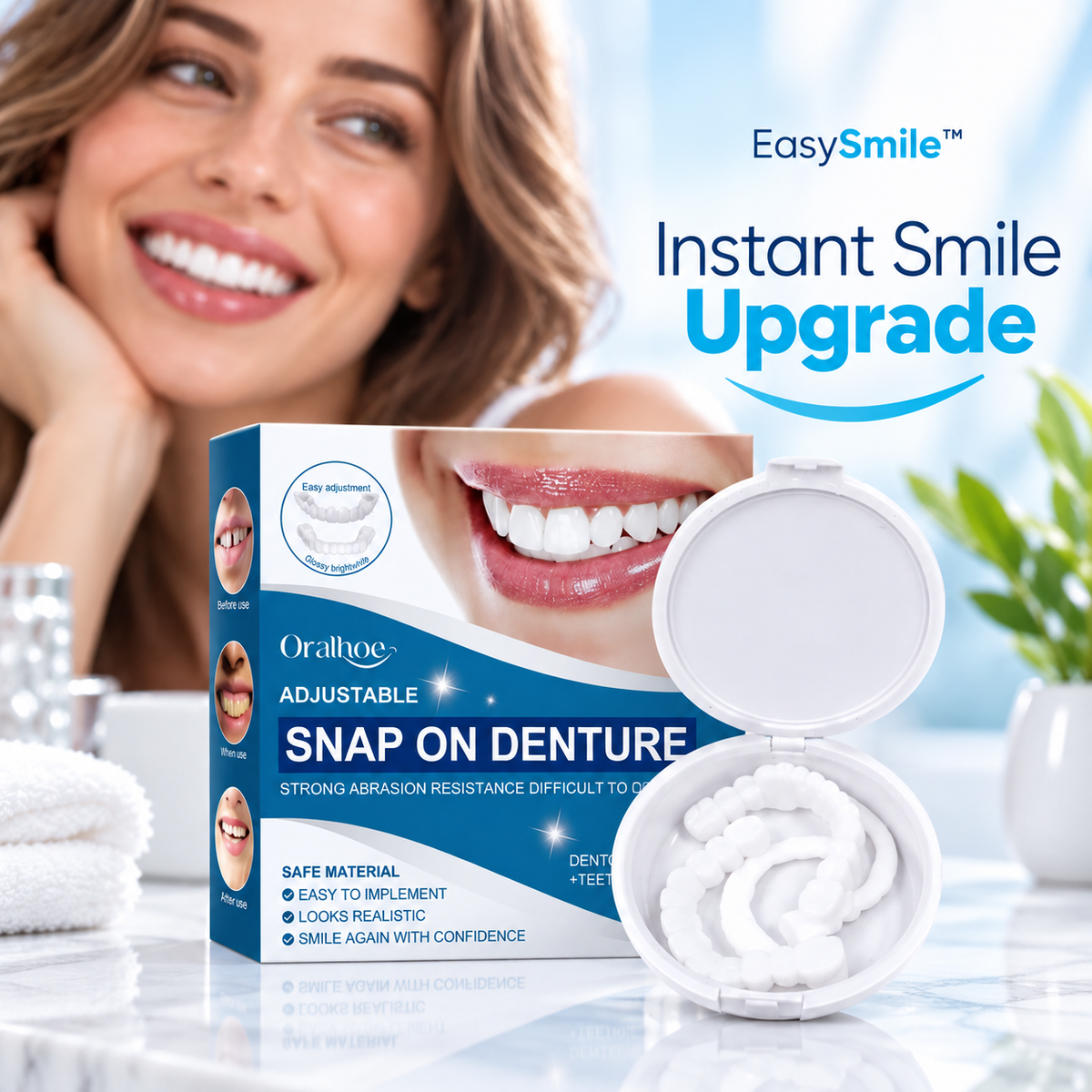 EasySmile™ Clip-On Veneers